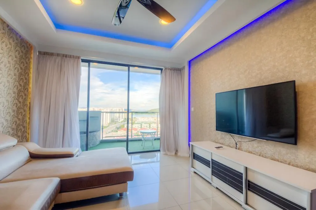 Ubytování v soukromí Super Condo Near Queensbay Mall George Town Malajsie